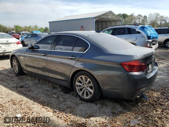 2016 BMW 5 Series 528i with VIN WBA5A5C57GD527136, listed as a Copart auction lot 50561825 with 123,848 mi miles and Clean Title. Bid and sale history available at carsss.com. Image 2.