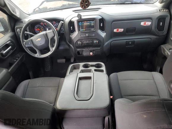 2019 Chevrolet Silverado 1500 Custom with VIN 3GCPYBEH7KG218243, listed as a Copart auction lot 53064075 with 68,331 mi miles and Salvage Title. Bid and sale history available at DreamBid. Image 8.
