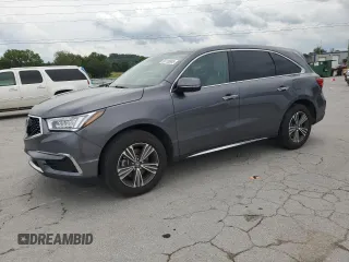 2018 Acura MDX z VIN 5J8YD3H38JL006282, wystawiony jako Copart lot #60126985 z przebiegiem 61 025 mil mil oraz Szkoda całkowita • Salvage title. Historia ofert i sprzedaży dostępna na DreamBid. Obrazek 1.