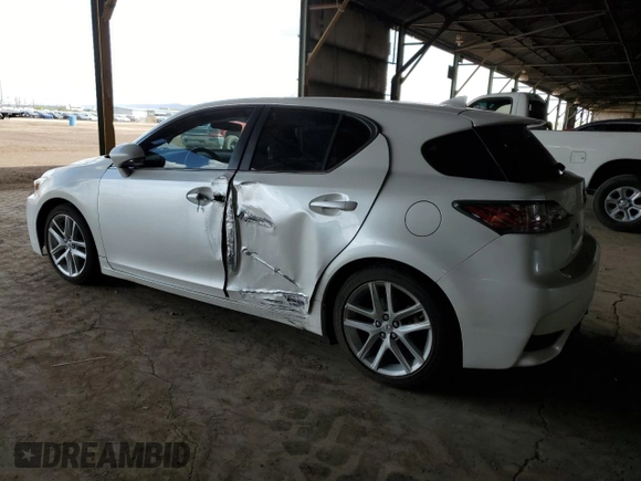 2015 Lexus CT 200h z VIN JTHKD5BH0F2230002, wystawiony jako Copart lot #51675975 z przebiegiem 63 557 mil mil oraz Szkoda całkowita • Salvage title. Historia ofert i sprzedaży dostępna na DreamBid. Obrazek 2.