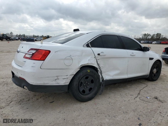 2015 Ford Sedan Police Interceptor with VIN 1FAHP2MK4FG182121, listed as a Copart auction lot 47520525 with 199,293 mi miles and Salvage Title. Bid and sale history available at carsss.com. Image 3.
