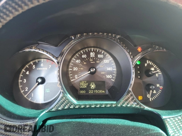 2006 Lexus GS 300 z VIN JTHBH96S265044686, wystawiony jako Copart lot #53993745 z przebiegiem 221 506 mil mil oraz Szkoda całkowita • Salvage title. Historia ofert i sprzedaży dostępna na DreamBid. Obrazek 9.