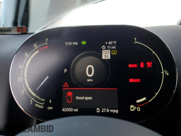 2021 MINI Countryman Cooper S with VIN WMZ83BR07M3M70345, listed as a Copart auction lot 84905614 with 42,000 mi miles and Salvage title. Bid and sale history available at DreamBid. Image 9.