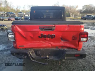 2022 Jeep Gladiator Willys с VIN 1C6JJTAM3NL162559, выставлен на аукционе Copart как лот 82410704 с пробегом 54 457 миль миль и Списание • Salvage title. История ставок и продаж доступна на DreamBid. Изображение 6.