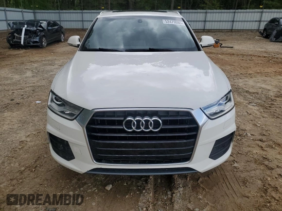 2016 Audi Q3 Premium Plus with VIN WA1BFCFS7GR014866, listed as a Copart auction lot 52479085 with 107,570 mi miles and Salvage title. Bid and sale history available at DreamBid. Image 5.