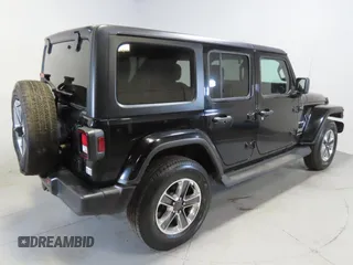 2023 Jeep Wrangler Sahara with VIN 1C4HJXEN5PW529691, listed as a Copart auction lot 44383855 with 12,779 mi miles and Clean Title. Bid and sale history available at carsss.com. Image 3.