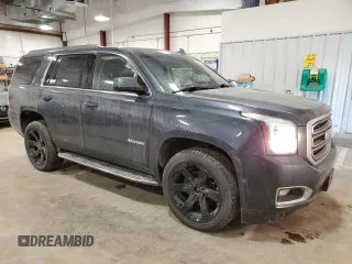 2019 GMC Yukon SLT with VIN 1GKS2BKC6KR387954, listed as a Copart auction lot 44970125 with 97,616 mi miles and Salvage Title. Bid and sale history available at carsss.com. Image 4.