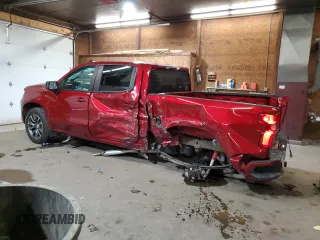 2023 Chevrolet Silverado 1500 RST with VIN 1GCUDEED4PZ152559, listed as a Copart auction lot 50621785 with 35,533 mi miles and Salvage Title. Bid and sale history available at DreamBid. Image 2.