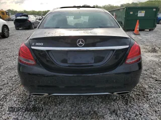 2018 Mercedes-Benz C 300 with VIN 55SWF4JB6JU251221, listed as a Copart auction lot 53234015 with 47,257 mi miles and Salvage title. Bid and sale history available at DreamBid. Image 6.