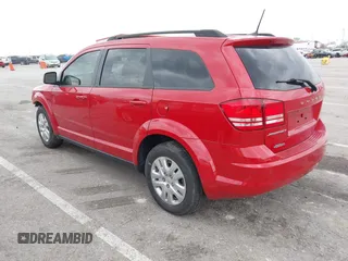2020 Dodge Journey SE Value with VIN 3C4PDCAB4LT274345, listed as a IAAI auction lot 41945335 with 52,686 mi miles and . Bid and sale history available at carsss.com. Image 3.