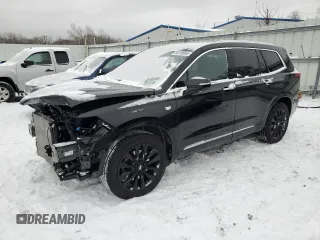 2024 Cadillac XT6 AWD Premium Luxury with VIN 1GYKPDRS5RZ712250, listed as a Copart auction lot 44138065 with 11,474 mi miles and Salvage Title. Bid and sale history available at carsss.com. Image 1.