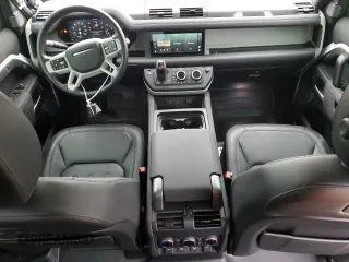 2021 Land Rover Defender S with VIN SALEJERX2M2050269, listed as a Copart auction lot 81032194 with 23,134 mi miles and Salvage title. Bid and sale history available at DreamBid. Image 8.