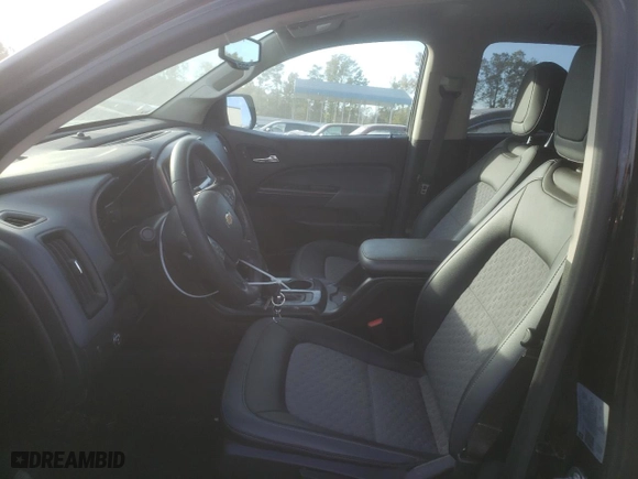 2021 Chevrolet Colorado 2WD Z71 with VIN 1GCGSDEN2M1243233, listed as a Copart auction lot 75515154 with 70,679 mi miles and Salvage Title. Bid and sale history available at carsss.com. Image 7.