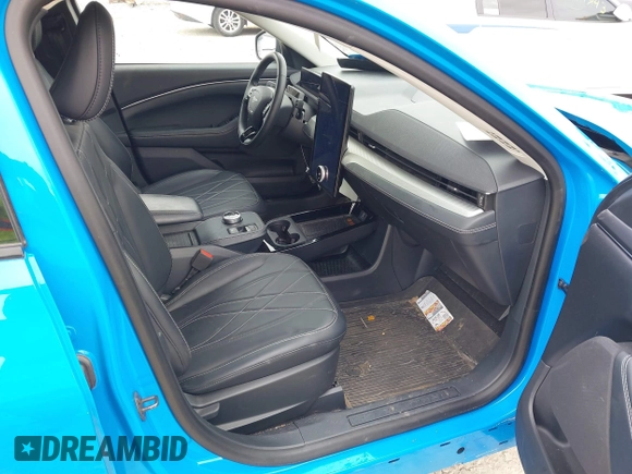 2023 Ford Mustang Mach-E Select with VIN 3FMTK1SS1PMA09157, listed as a IAAI auction lot 42350857 with 13,057 mi miles and . Bid and sale history available at DreamBid. Image 5.