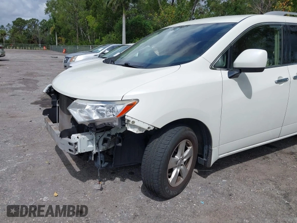 2016 Nissan Quest SL with VIN JN8AE2KP3G9157799, listed as a IAAI auction lot 42007525 with 96,368 mi miles and . Bid and sale history available at DreamBid. Image 6.