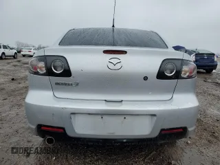 2008 Mazda 3 Sport with VIN JM1BK32F081804357, listed as a Copart auction lot 47356055 with 91,200 mi miles and Salvage Title. Bid and sale history available at DreamBid. Image 6.