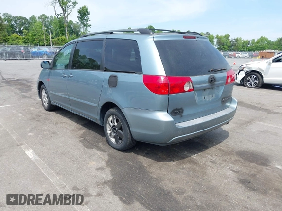 2008 Toyota Sienna XLE with VIN 5TDZK22C78S142245, listed as a IAAI auction lot 42166323 with 184,715 mi miles and . Bid and sale history available at DreamBid. Image 3.
