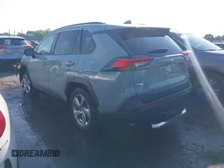2021 Toyota RAV4 Hybrid LE with VIN JTMB6RFV3MD038562, listed as a IAAI auction lot 42576852 with 27,463 mi miles and . Bid and sale history available at DreamBid. Image 3.