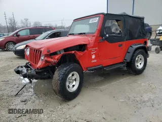 1999 Jeep Wrangler Sport with VIN 1J4FY19S1XP414364, listed as a Copart auction lot 43605485 with 184,363 mi miles and Non Repairable. Bid and sale history available at carsss.com. Image 1.