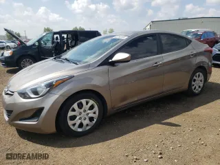 2016 Hyundai Elantra GL with VIN 5NPDH4AE4GH656713, listed as a Copart auction lot 66793304 with 145,366 mi miles and Clean Title. Bid and sale history available at carsss.com. Image 1.