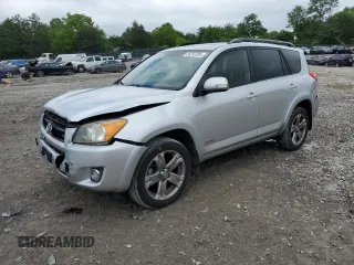 2011 Toyota RAV4 Sport with VIN JTMRK4DV2B5103702, listed as a Copart auction lot 58762285 with 233,822 mi miles and Salvage title. Bid and sale history available at DreamBid. Image 1.