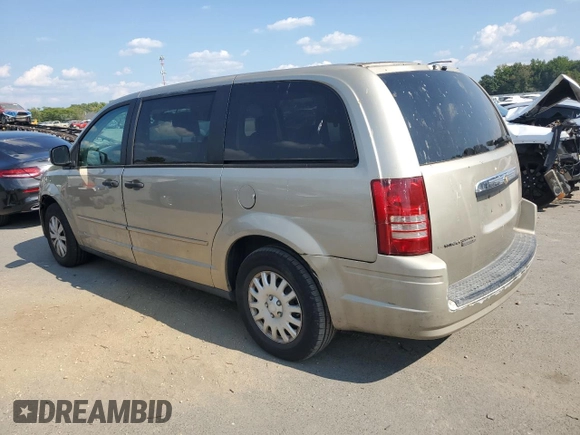 2008 Chrysler Town & Country LX with VIN 2A8HR44H68R617462, listed as a Copart auction lot 68522444 with 169,155 mi miles and Salvage Title. Bid and sale history available at DreamBid. Image 2.