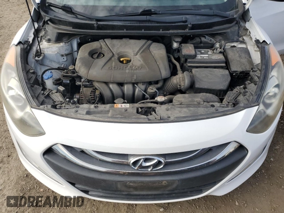 2013 Hyundai Elantra GT with VIN KMHD35LEXDU078325, listed as a Copart auction lot 78667074 with 100,989 mi miles and Salvage Title. Bid and sale history available at carsss.com. Image 11.