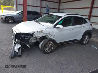 2020 Hyundai Kona SEL with VIN KM8K2CAA1LU463785, listed as a IAAI auction lot 40055542 with 58,258 mi miles. Bid and sale history available at carsss.com. Image 2.
