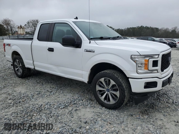 2020 Ford F-150 XL with VIN 1FTEX1CP3LKD04948, listed as a Copart auction lot 48978535 with 183,465 mi miles and Clean Title. Bid and sale history available at DreamBid. Image 4.