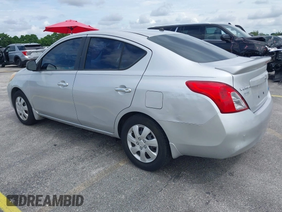 2013 Nissan Versa SV with VIN 3N1CN7AP5DL819164, listed as a IAAI auction lot 42731285 with 155,858 mi miles and . Bid and sale history available at DreamBid. Image 3.