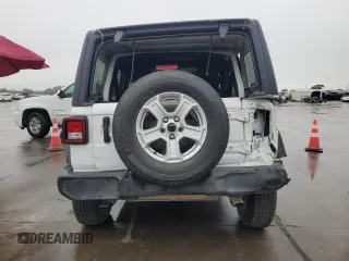 2021 Jeep Wrangler Unlimited Sport Altitude with VIN 1C4HJXDN1MW592428, listed as a Copart auction lot 79781444 with 95,493 mi miles and Salvage title. Bid and sale history available at DreamBid. Image 6.