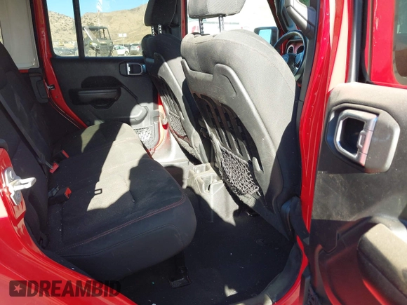 2018 Jeep Wrangler Unlimited Rubicon с VIN 1C4HJXFG0JW143820, выставлен на аукционе IAAI как лот 41405743 с пробегом 34 397 миль миль и . История ставок и продаж доступна на DreamBid. Изображение 8.