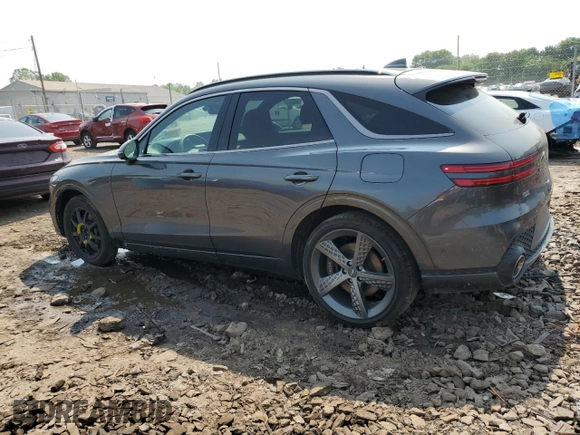 2024 Genesis GV70 Sport with VIN 5NMMCDTC4RH016527, listed as a Copart auction lot 59707955 with 16,545 mi miles and Salvage title. Bid and sale history available at DreamBid. Image 2.