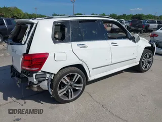 2015 Mercedes-Benz GLK 350 with VIN WDCGG5HB4FG411764, listed as a IAAI auction lot 41954685 with Not Provided miles and . Bid and sale history available at DreamBid. Image 4.