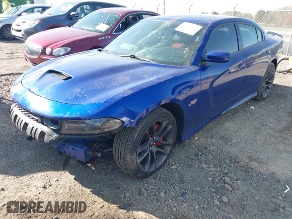 2020 Dodge Charger Scat Pack z VIN 2C3CDXGJ4LH157432, wystawiony jako IAAI lot #41872478 z przebiegiem 65 640 mil mil oraz . Historia ofert i sprzedaży dostępna na DreamBid. Obrazek 18.