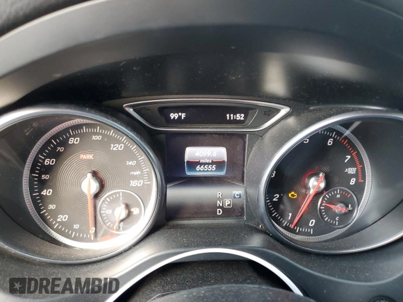 2018 Mercedes-Benz CLA with VIN WDDSJ4EB5JN683458, listed as a Copart auction lot 57898343 with 66,555 mi miles. Bid and sale history available at carsss.com. Image 9.