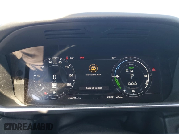 2021 Land Rover Range Rover Sport with VIN SALWR4RY8MA756877, listed as a Copart auction lot 56195065 with 57,294 mi miles and Salvage title. Bid and sale history available at DreamBid. Image 9.
