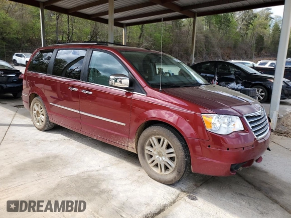 2010 Chrysler Town & Country Limited with VIN 2A4RR7DX3AR429082, listed as a Copart auction lot 51862665 with 180,693 mi miles and Clean Title. Bid and sale history available at carsss.com. Image 4.
