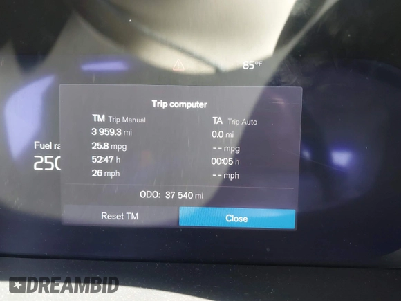 2024 Volvo S60 Core Dark Theme with VIN 7JRL12TKXRG295195, listed as a IAAI auction lot 42616001 with 37,540 mi miles and . Bid and sale history available at DreamBid. Image 15.