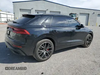 2023 Audi Q8 Prestige z VIN WA1FVBF13PD024555, wystawiony jako Copart lot #53572195 z przebiegiem 10 498 mil mil oraz Szkoda całkowita • Salvage title. Historia ofert i sprzedaży dostępna na DreamBid. Obrazek 3.
