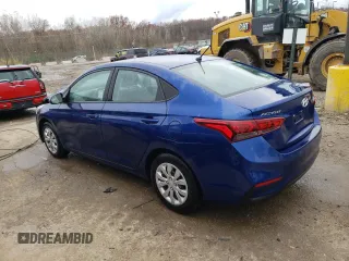 2021 Hyundai Accent SE with VIN 3KPC24A64ME139546, listed as a Copart auction lot 76922743 with 18,962 mi miles. Bid and sale history available at carsss.com. Image 2.