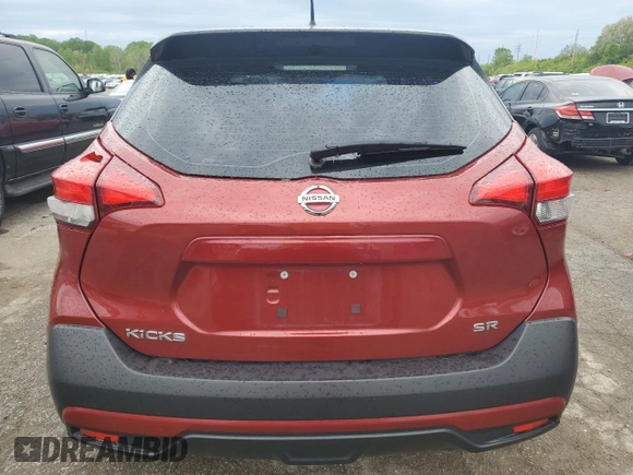 2019 Nissan Kicks SR with VIN 3N1CP5CU3KL483772, listed as a Copart auction lot 52044244 with 70,140 mi miles and Clean Title. Bid and sale history available at DreamBid. Image 6.