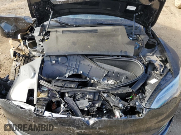 2023 Tesla Model S with VIN 5YJSA1E57PF507456, listed as a Copart auction lot 44649945 with 8,760 mi miles and Salvage title. Bid and sale history available at DreamBid. Image 13.