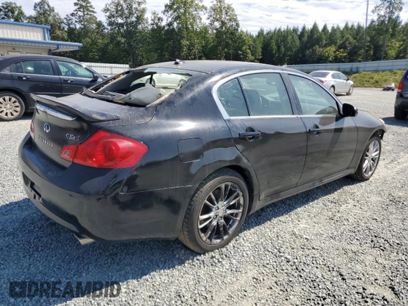 2008 Infiniti G35 x with VIN JNKBV61F38M256734, listed as a Copart auction lot 68904004 with 216,045 mi miles and Salvage Title. Bid and sale history available at DreamBid. Image 3.