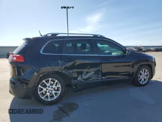 2014 Jeep Cherokee Latitude with VIN 1C4PJLCS7EW314176, listed as a Copart auction lot 50440565 with 90,340 mi miles and Salvage Title. Bid and sale history available at DreamBid. Image 3.