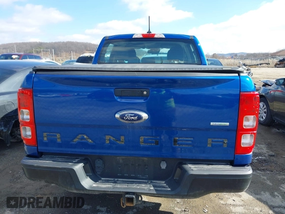 2019 Ford Ranger XL with VIN 1FTER4FH9KLB20431, listed as a IAAI auction lot 41537894 with 37,573 mi miles. Bid and sale history available at carsss.com. Image 16.