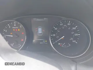 2017 Nissan Rogue SV with VIN KNMAT2MV2HP599368, listed as a IAAI auction lot 42006387 with 88,217 mi miles. Bid and sale history available at carsss.com. Image 7.