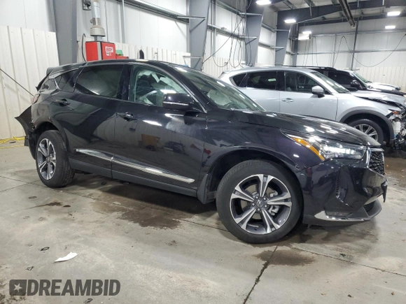 2022 Acura RDX w/Advance Package with VIN 5J8TC2H72NL013924, listed as a Copart auction lot 75959724 with 25,871 mi miles and Non Repairable. Bid and sale history available at carsss.com. Image 4.