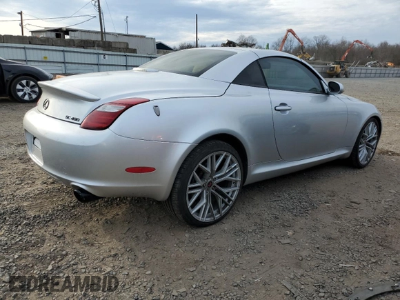 2006 Lexus SC 430 z VIN JTHFN48Y369000493, wystawiony jako Copart lot #46929945 z przebiegiem 141 704 mil mil oraz Szkody całkowita. Historia ofert i sprzedaży dostępna na DreamBid. Obrazek 3.