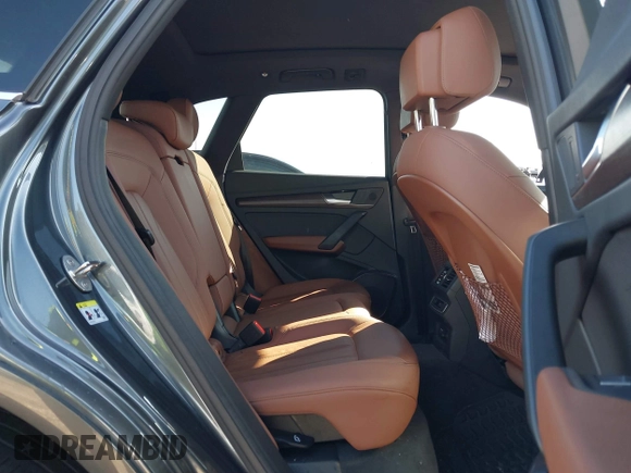 2022 Audi Q5 S line Premium with VIN WA1GAAFY5N2094705, listed as a IAAI auction lot 41175322 with 53,969 mi miles and . Bid and sale history available at DreamBid. Image 8.
